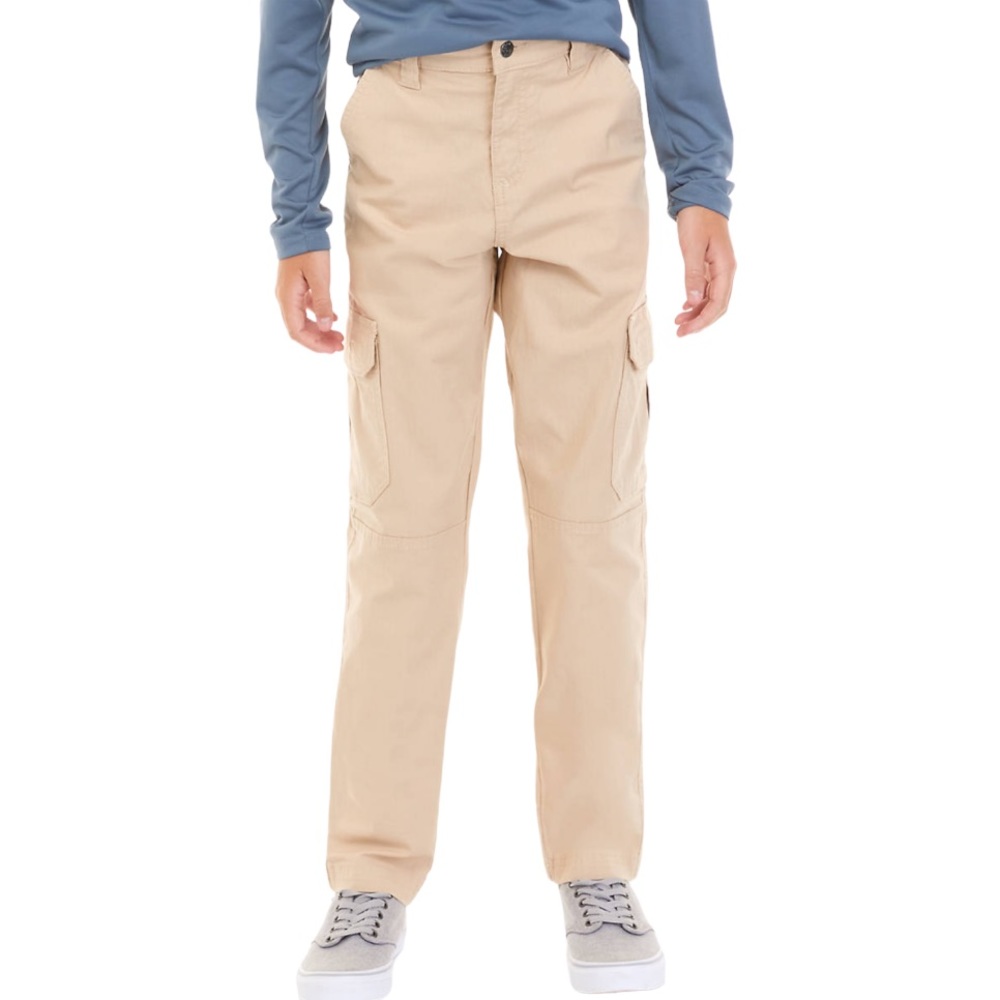 Ocean + Coast Boy’s Dock Khaki Stretch Utility Cargo Pants NWT
